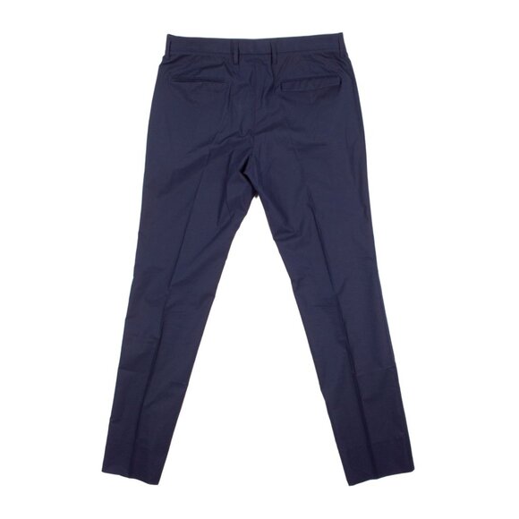 JIL SANDER Dark Blue Cotton Lightweight Pants size 50 (FINAL PRICE) - Picture 2 of 5